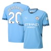 Officiële Voetbalshirt Manchester City Bernardo 20 Thuis 2024-25 - Heren